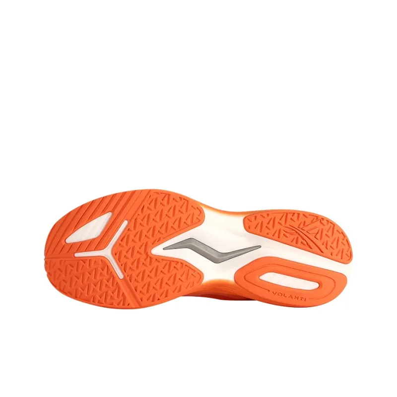 Volanti Cushioning, Slip Resistant, And Abrasion Resistant Low Top Running Shoes Unisex Dream Chaser Orange-2