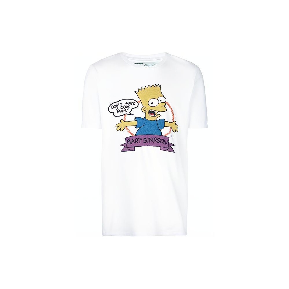 bedcdvshop trends off white bart simpson tee POIZON