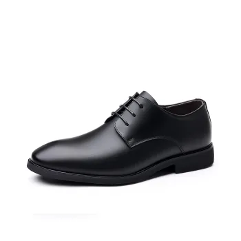 LUOMAIKE Dress Shoes Men Low Top Black, Brown, White