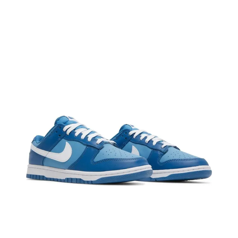 Nike Dunk Anti-Slip And Wear-Resistant Lightweight Low-Top Skateboard Shoes Men's Blue-2