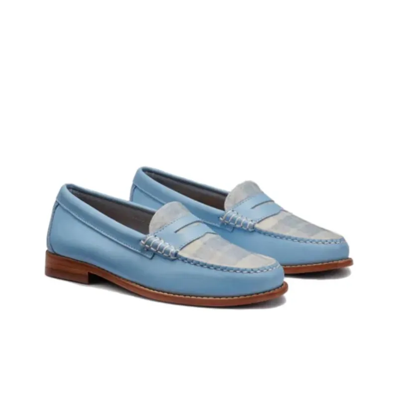 G.H. Bass & Co. Whitney Loafers Women's Blue-2
