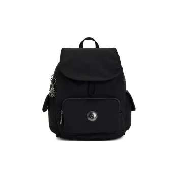 Kipling Recycled Polyamide Backpack Small Size Women's Endless Black