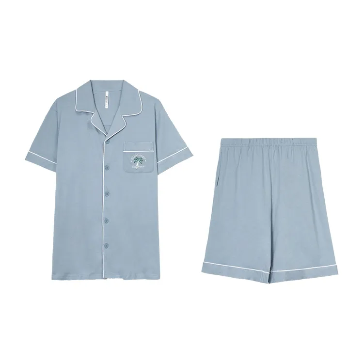 Red Beans At Home Pajama Set Men's-1