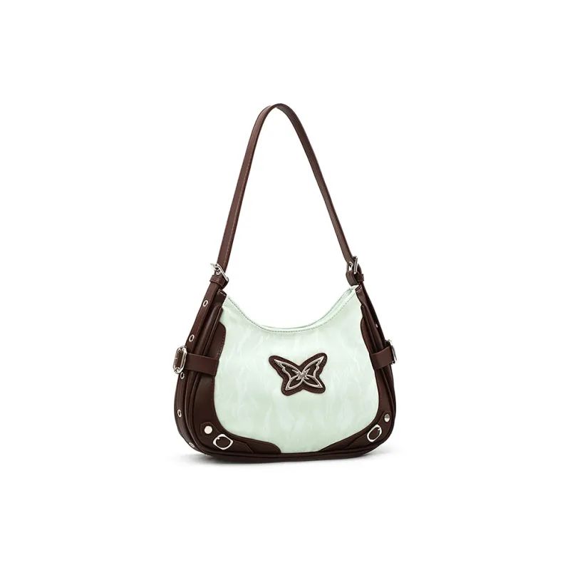 Vigno Synthetic Leather Tote Bag Shoulder Bag Women's Pink/Apricot/Green-12