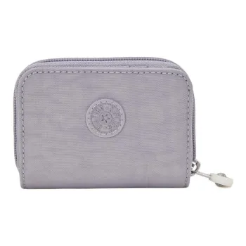 Kipling Recycled Polyamide Wallet Small Size Women's Soft Gray