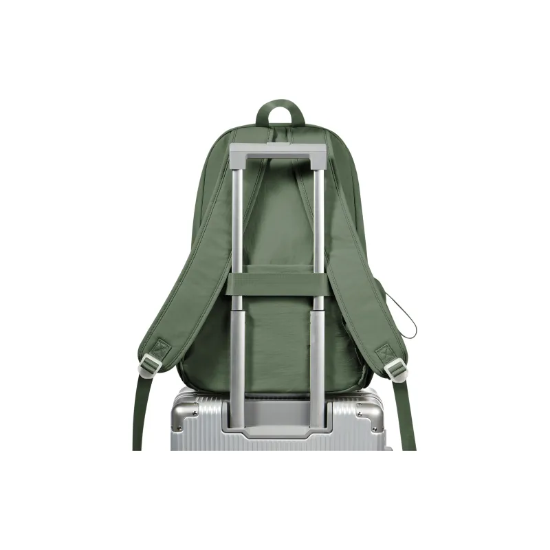 QING QI ZHE Washed Fabric Backpack Regular Unisex Multicolor-23