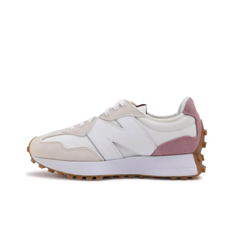 New Balance 327 White Pink Women's-0