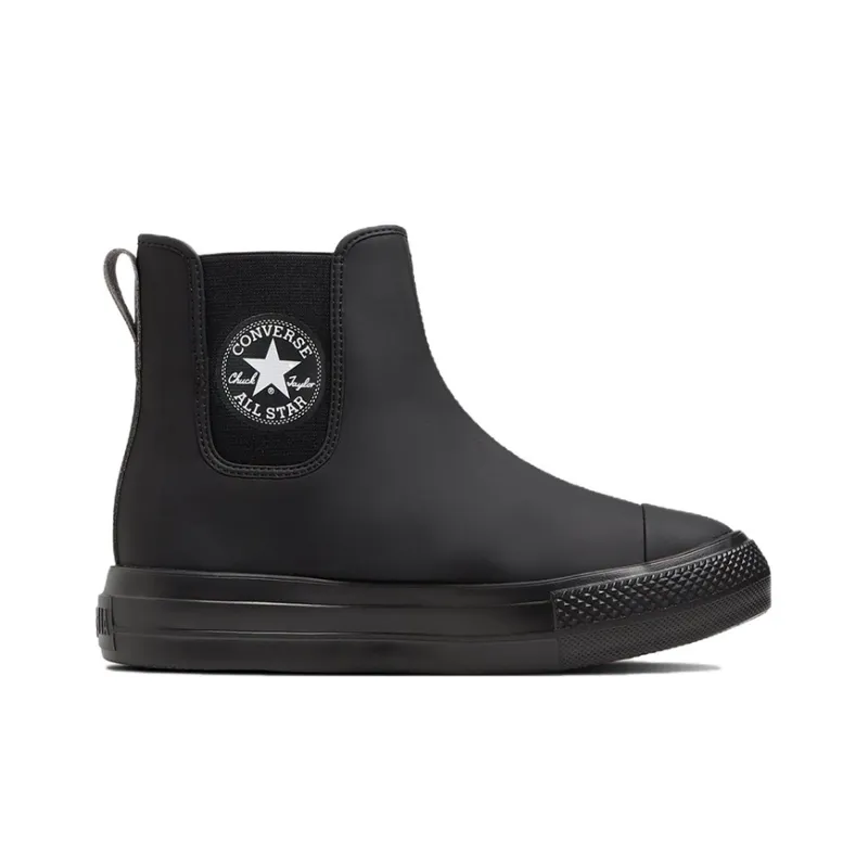 Converse All Star Light Short Chelsea Boots 4cm Women's Black-1