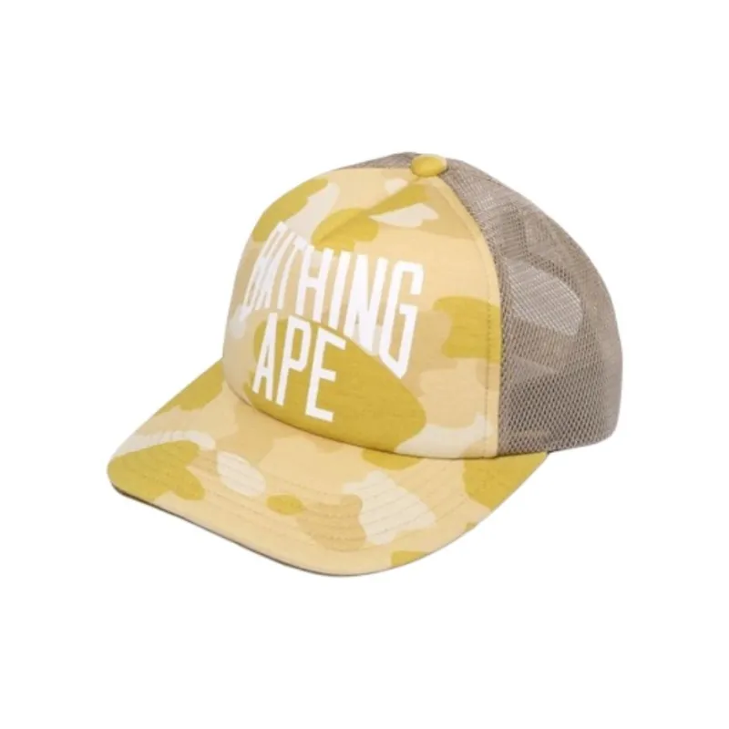A BATHING APE Cotton Baseball Caps Men's Multicolor-0