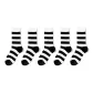 Black White Wide Stripes 5