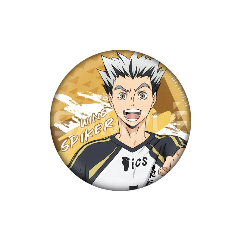Xhdm Kotaro Bokuto Main Attacker Collection Zecai Earthy Niu Island Yu Li Badges-2