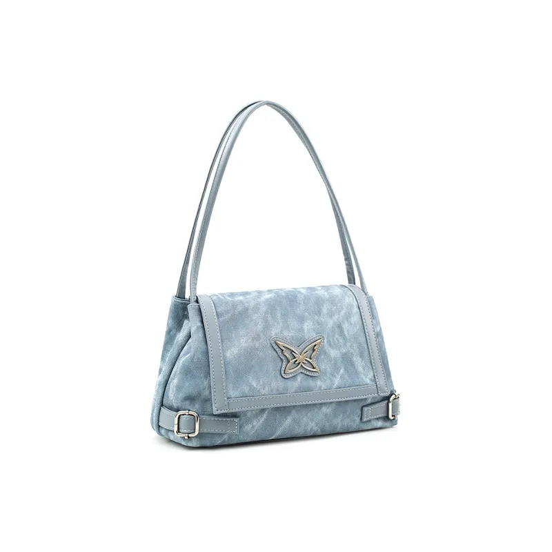 Vigno Synthetic Leather Shoulder Bag Regular Women's Pink/Apricot/Black/Gray/Blue-31