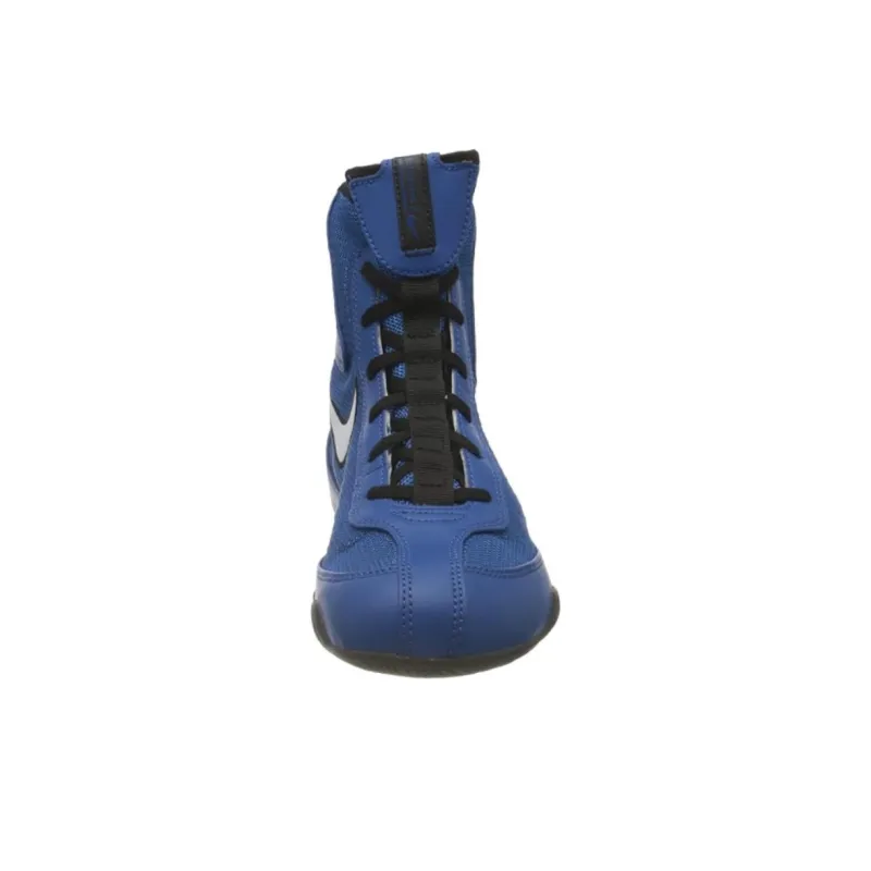 Nike Machomai Team Durable Breathable High Top Training Shoes Unisex Blue-2