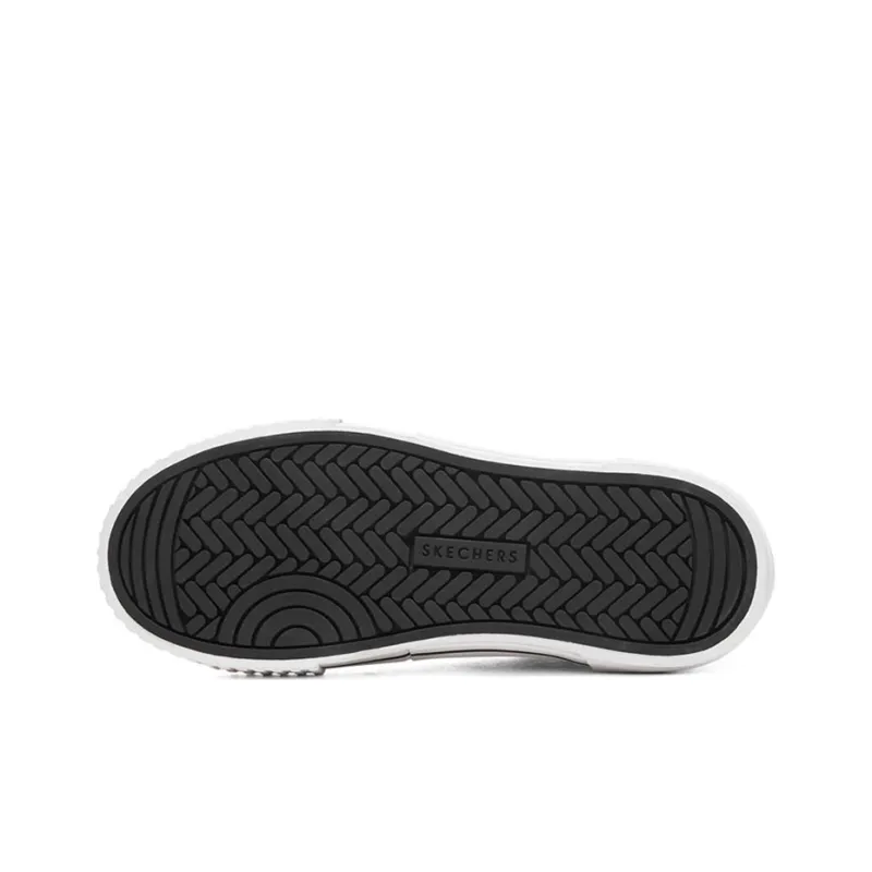 Skechers New Moon 'White Gray Pink' Women's-4