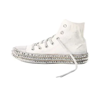 FREE PEOPLE Cruise High-Top Skateboard Shoes Women's White