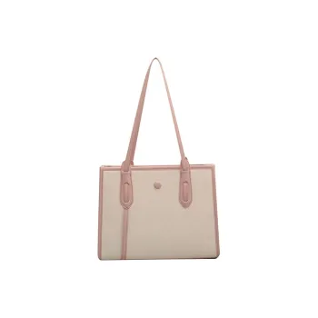 JANE KLAIN Pu Shoulder Bag Women's Pink/Green/Khaki