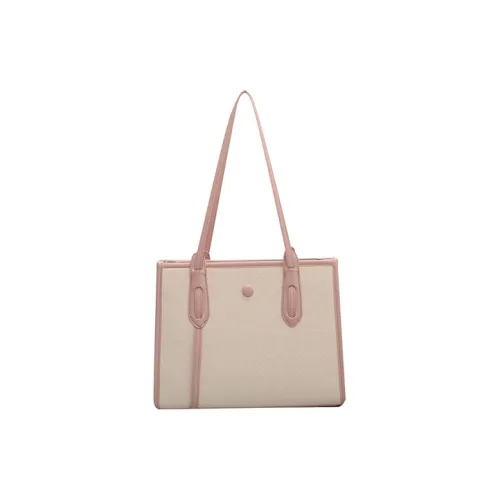 JANE KLAIN Pu Shoulder Bag Women's Pink/Green/Khaki