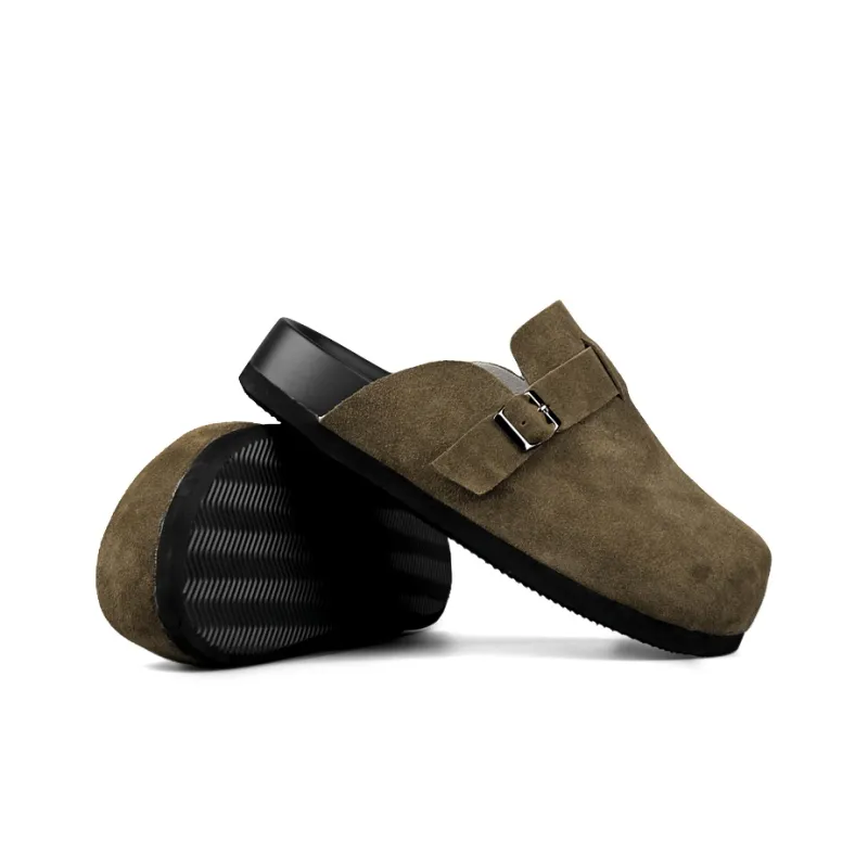Craftsman Gang Abrasion Resistant Slip Resistant Wrap toe Slippers Unisex-24