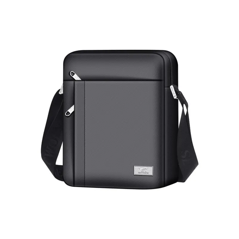 SEPTWOLVES Oxford Briefcase, Crossbody Bag Trumpets Men's Black-1
