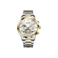 Steel Band White Dial