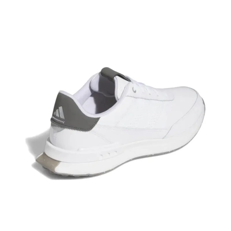 Adidas S2G 24 Leather Spikeless Golf Cloud White Charcoal-2