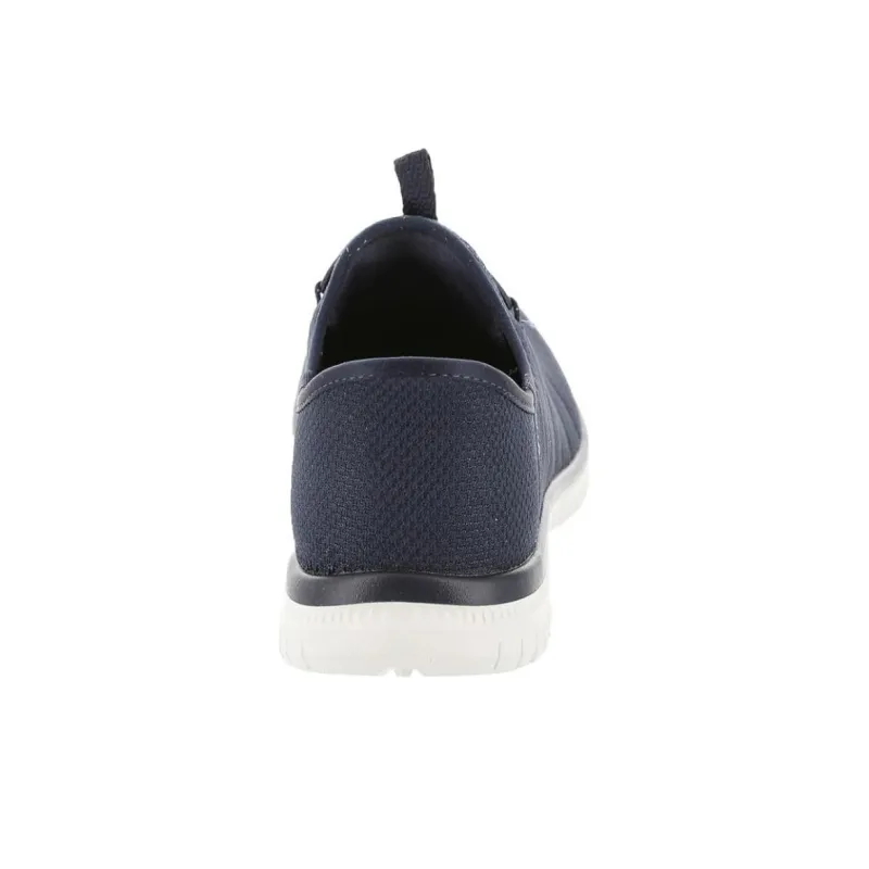 Skechers Slip Ins Abrasion Resistant Breathable Low Top Casual Shoes Women's Blue-3