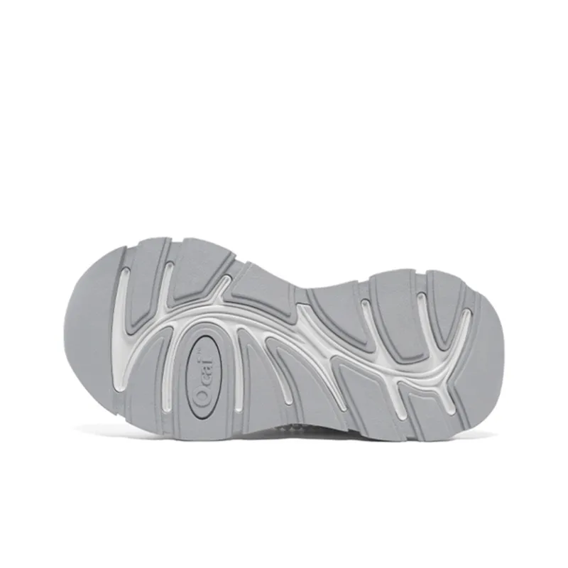 Ocai Runtech3.0 Lightweight Low Top Casual Running Shoes Unisex Wedding Silver-4