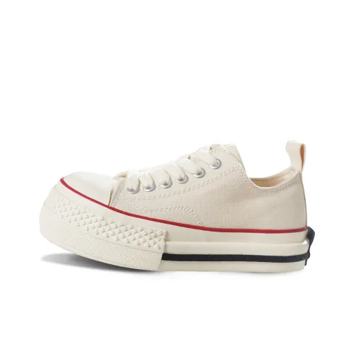 Ollieskate Canvas Shoes Unisex Low-Top White