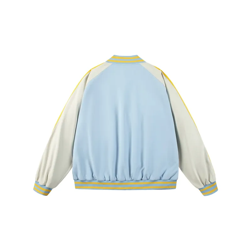 P5 Baseball Jacket Unisex Ether Blue-1