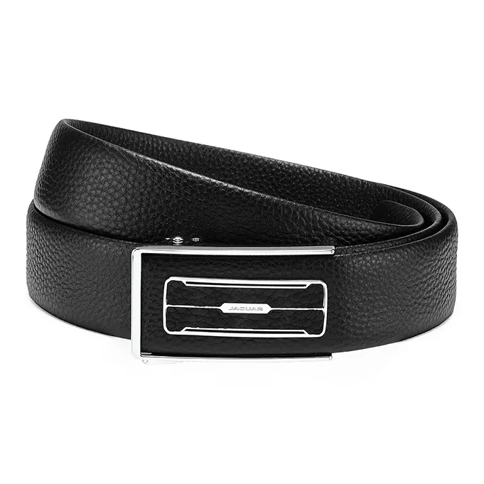 JAGUAR Minimalist Style Men's Automatic Buckle Genuine Leather Leather Belts Men's Width  3.5cm-4