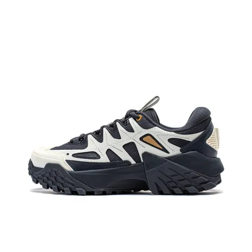 LiNing CF Tracing Collection Lin Chuan FW Anti Slip Wear Resistant Low Top Casual Shoes Men's Black White