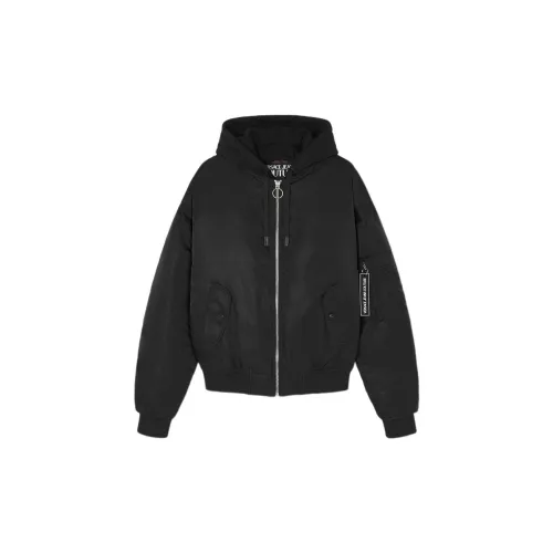 VERSACE JEANS COUTURE Down Jackets Men Black