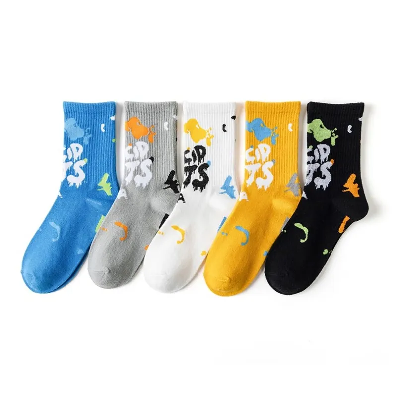 MIIOW Mid-Calf Socks Men's 5 Pack-12