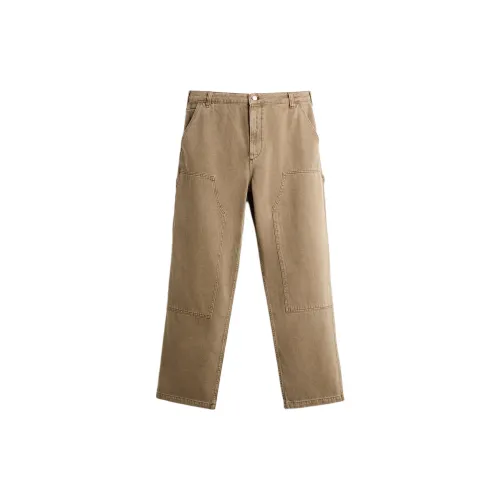 ZARA Casual Pants Men Tan