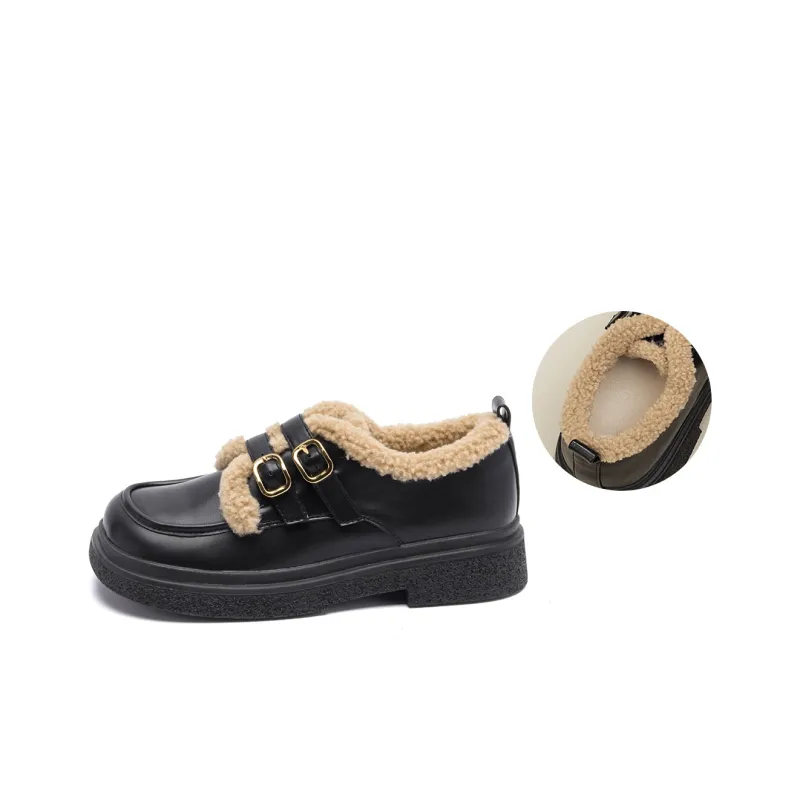 AGSDON Loafers Women's Black/Brown/Beige/Coffee-13