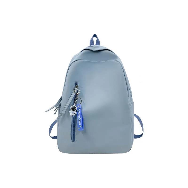 MOK Nylon Backpack Regular Unisex White Pink/White Red/White Blue/Black/Blue-10