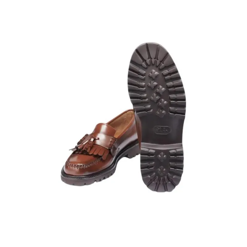 G.H. Bass & Co. Layton Lug Loafers Men's Brown-5