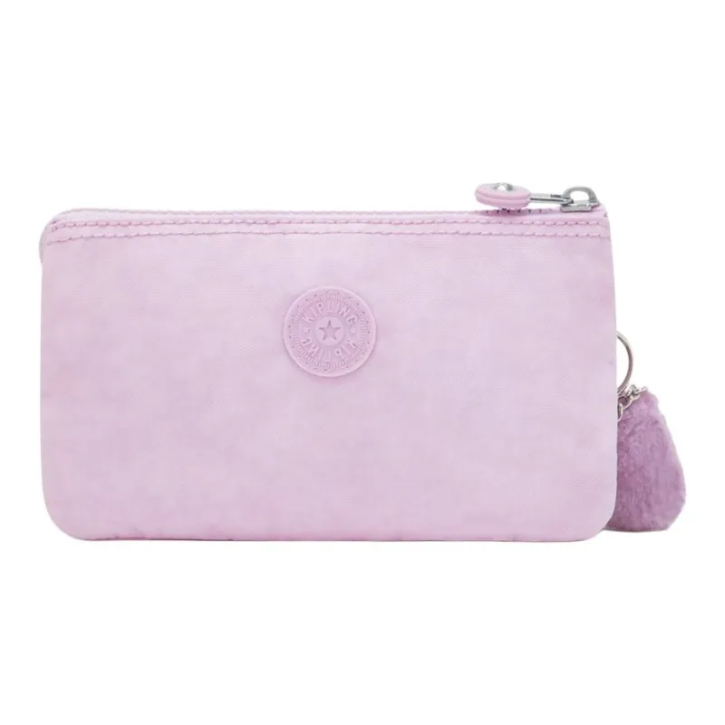Kipling Recycled Polyamide Wallet Large Size Women's Pink-3