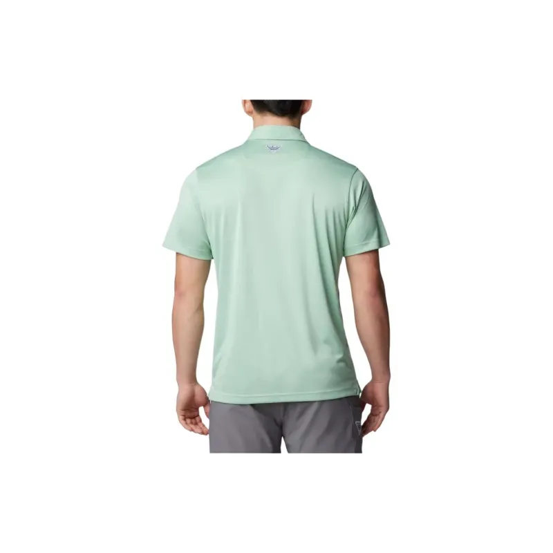 Columbia PFG Terminal Tackle™ Heather Polo Shirt Men's Mint Green-1