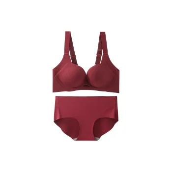 JUNEROSE Underwear Set Women's Maroon