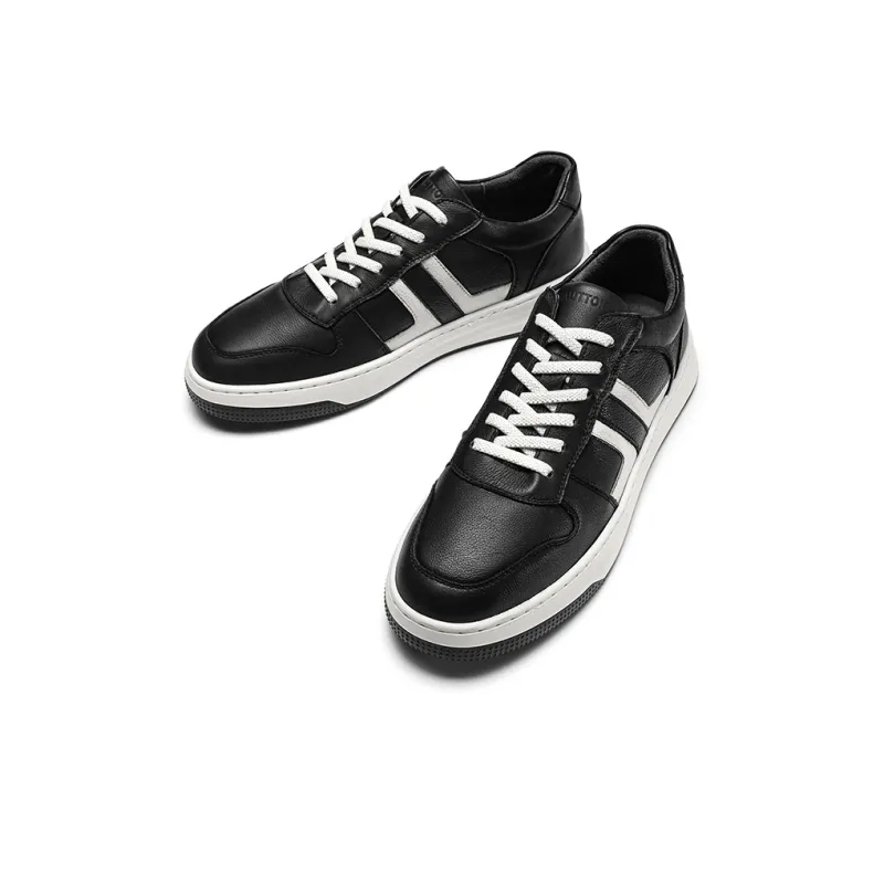 Hautton Jeans Abrasion Resistant Low Top Skateboard Shoes Men's-7