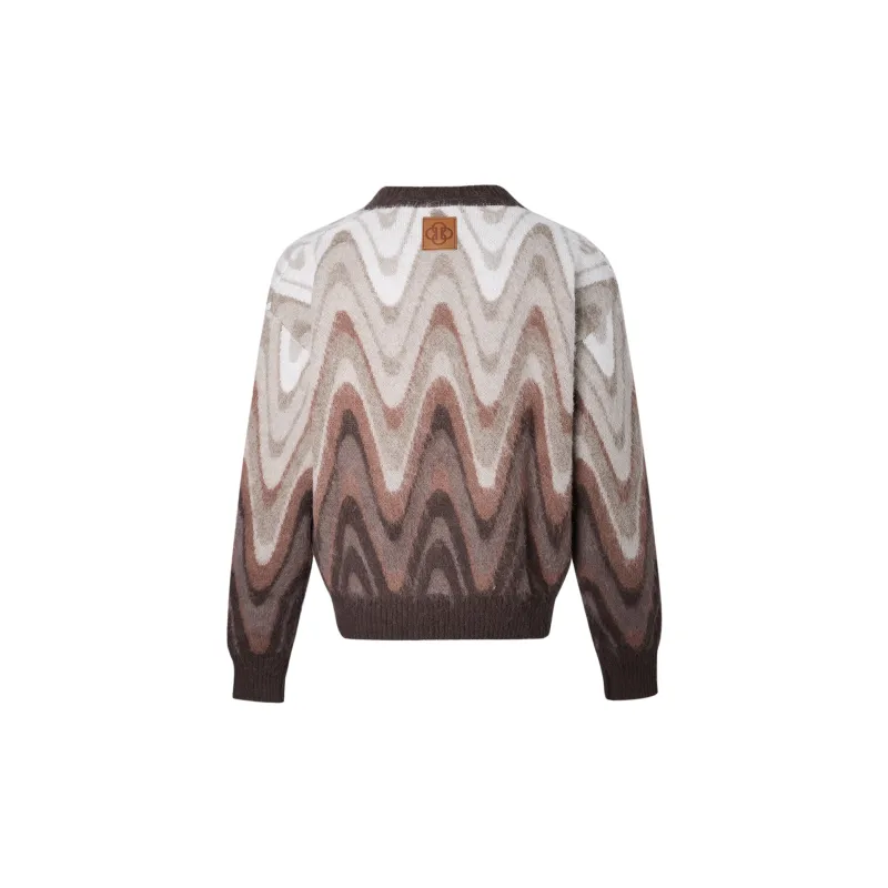 Carpe Diem Knitwear Unisex Sandalwood Brown Gradient-1