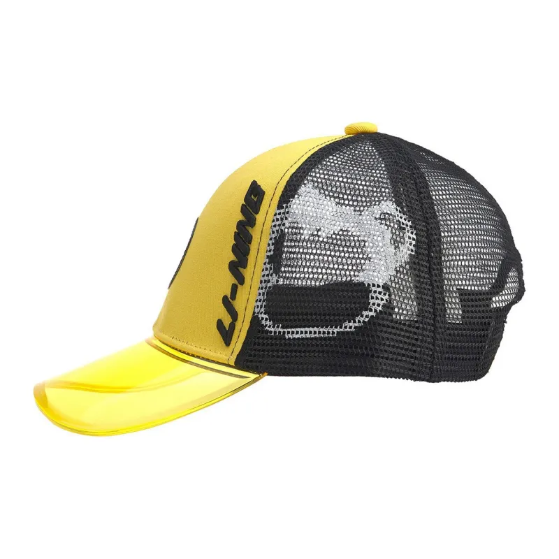 LiNing Cotton Polyester Baseball Caps Kids' Yellow-2