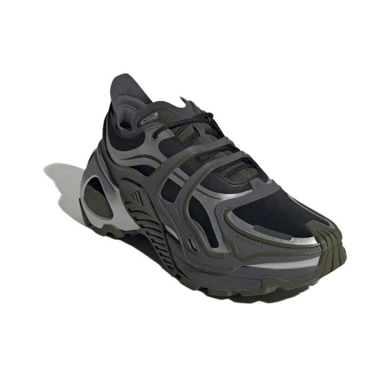 Adidas Anti Slip Wear Resistant Low Top Casual Running Shoes Unisex Black Gray Color-2