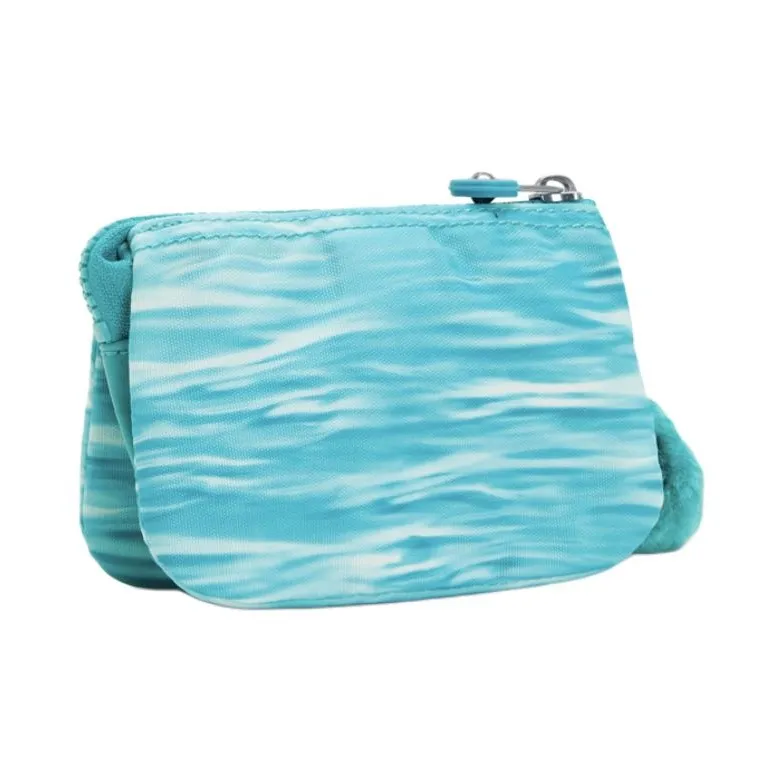 Kipling Recycled Polyester Wallet Small Size Women's Aqua Blue-2