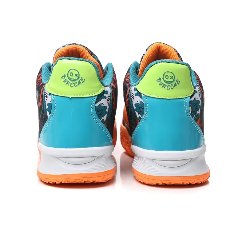 BURCOME Anti Slip Wear Resistant Breathable Moisture Wicking Mid Top Basketball Shoes Unisex-16