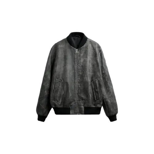 ZARA Jackets Men Black