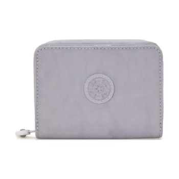 Kipling Recycled Polyamide Wallet Medium Size Women's Soft Gray
