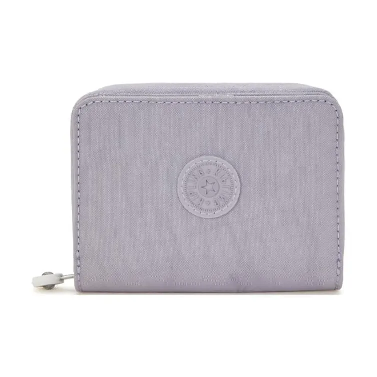 Kipling Recycled Polyamide Wallet Medium Size Women's Soft Gray-0
