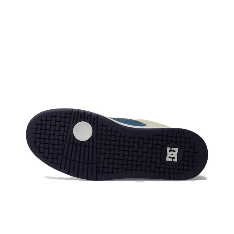 DC Shoes Low Top Skateboard Shoes Men's Blue Brown-5